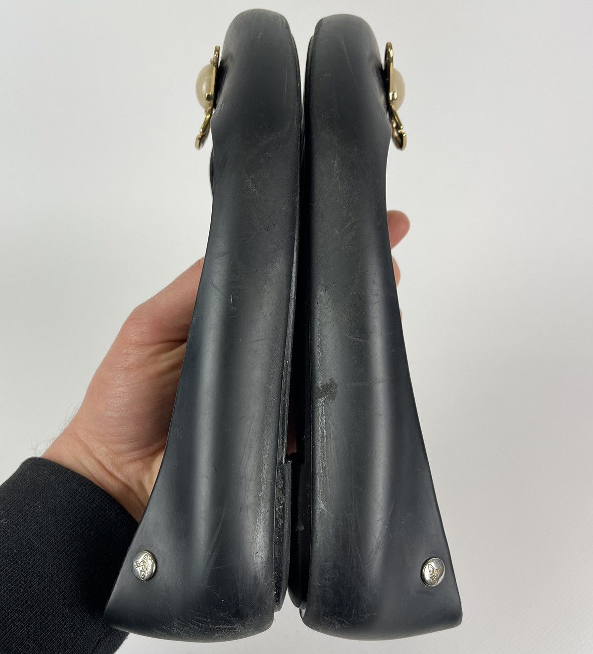 Vivienne Westwood Vivienne Westwood Anglomania Melissa Ballet Shoes Black 22cm Size US 5 / IT 35 - 13 Thumbnail