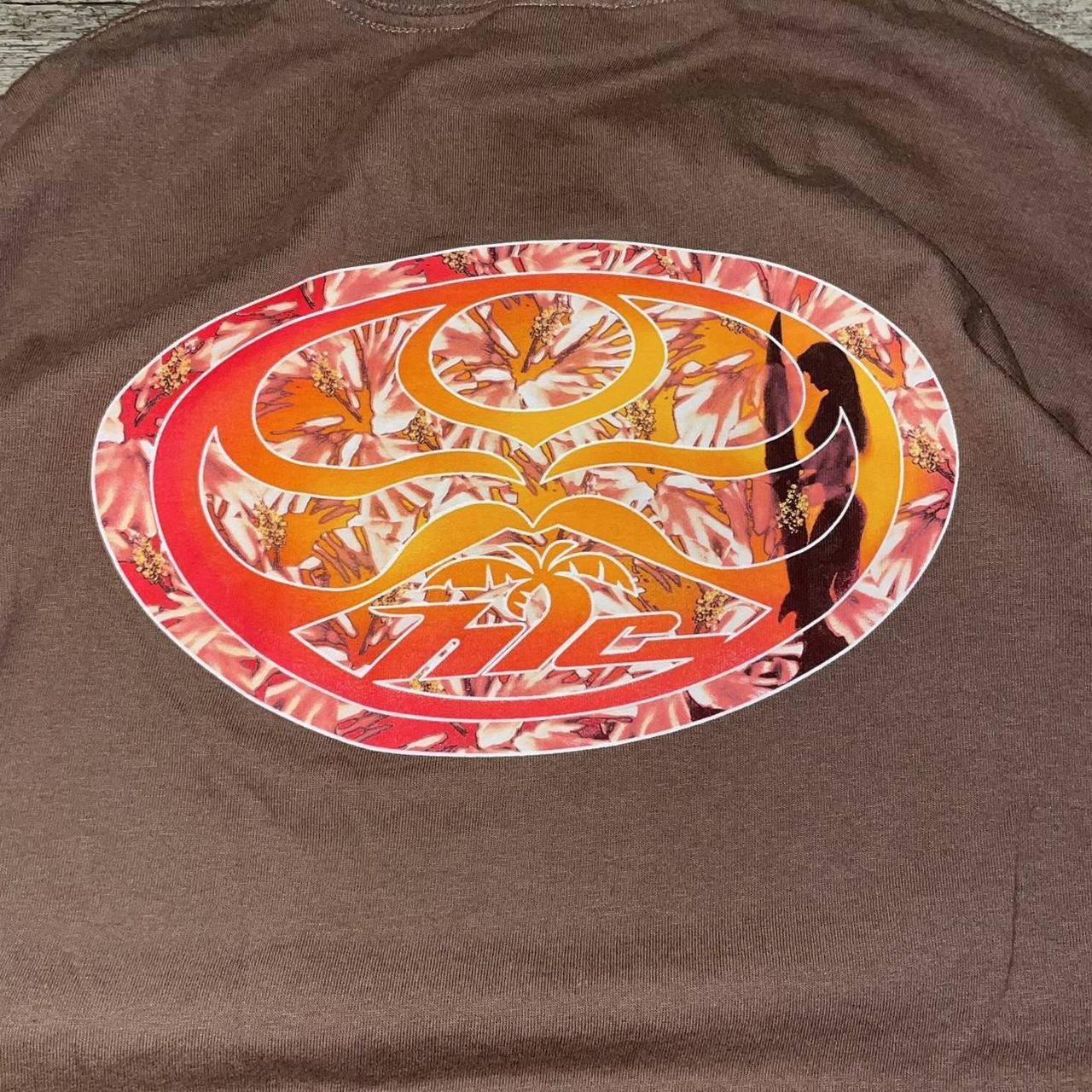 JNCO × Vintage Vintage Y2K 90's HIC Hawaiian Surfer Brown Graphic T-Shirt Size US XL / EU 56 / 4 - 3 Thumbnail