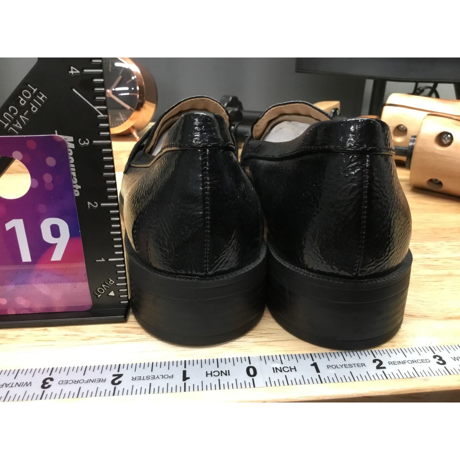 Other LifeStride Sonoma 2 Black Patent Leather Women's 7.5 Loafers Size US 7.5 / IT 37.5 - 3 Thumbnail
