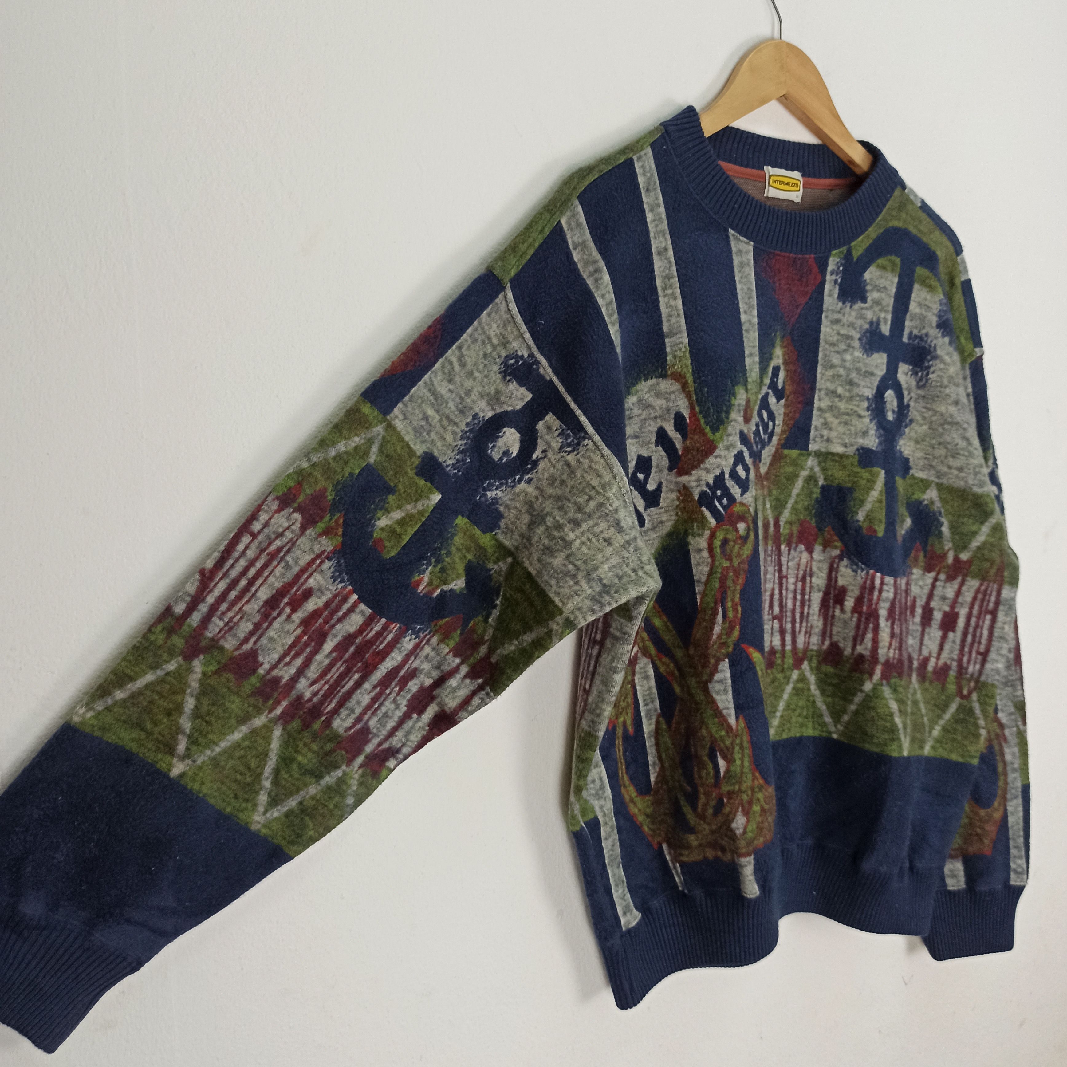 Rare Intermezzo Sweatshirt Made in Japan Tops