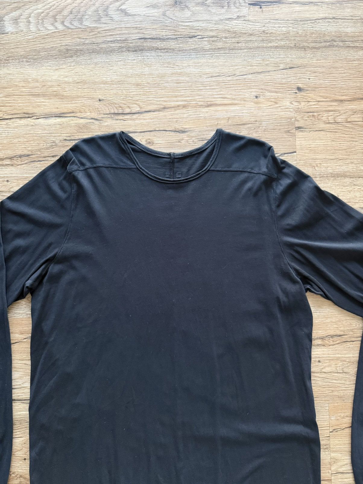 Rick Owens Rick Owens Level Long Sleeve – Black Size US XL / EU 56 / 4 - 3 Thumbnail