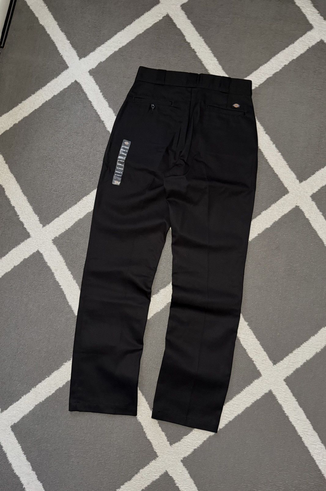 Dickies × Vintage Dickies Icons 874 Original Fit Women Straight Pants Black Size 27" / US 4 / IT 40 - 4 Thumbnail