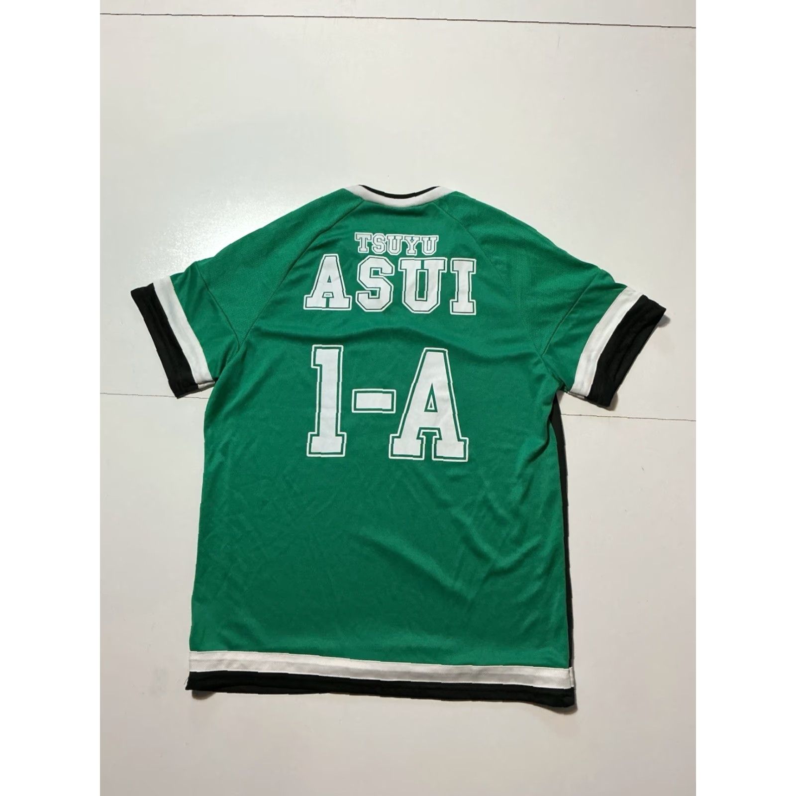 Vintage VINTAGE BoxLunch My Hero Academia Tsuyu Asui Frog Hero Manga Anime Soccer Jersey Sz. M Size US M / EU 48-50 / 2 - 2 Thumbnail