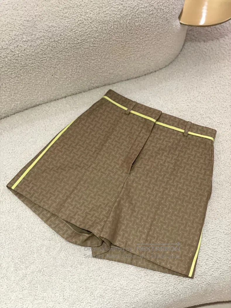 Hermes Hermes Mosaic Shorts Women's Pants Size 24" / US 00 / IT 34 - 7 Thumbnail
