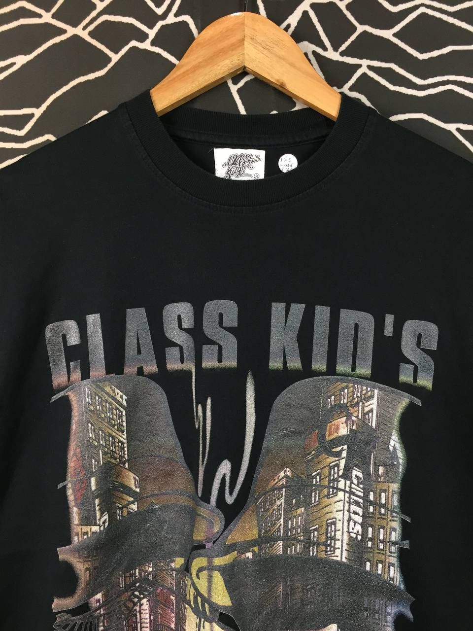 Japanese Brand Class Kid's Japanese Streetwear Long Sleeve Tee Size US L / EU 52-54 / 3 - 3 Thumbnail
