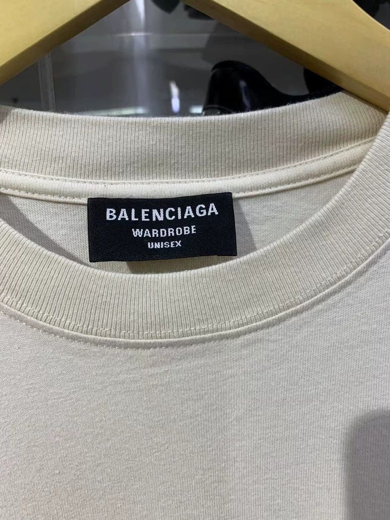 Balenciaga Balenciaga Logo Short Sleeve TShirt-2506 Size US S / EU 44-46 / 1 - 3 Thumbnail