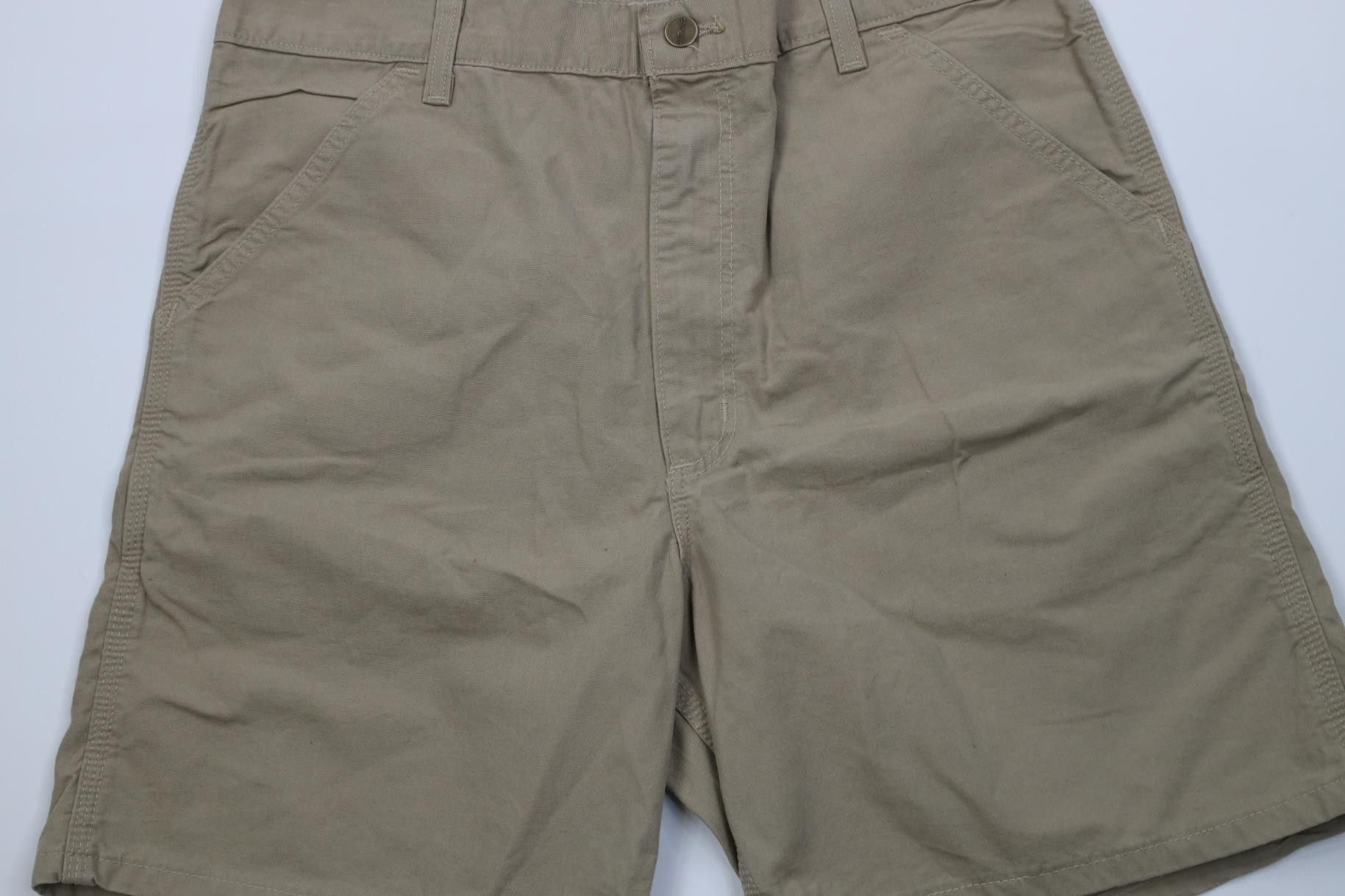 Carhartt Deadstock Vintage 90s Carhartt Above Knee Dungaree Shorts Size US 36 / EU 52 - 3 Thumbnail