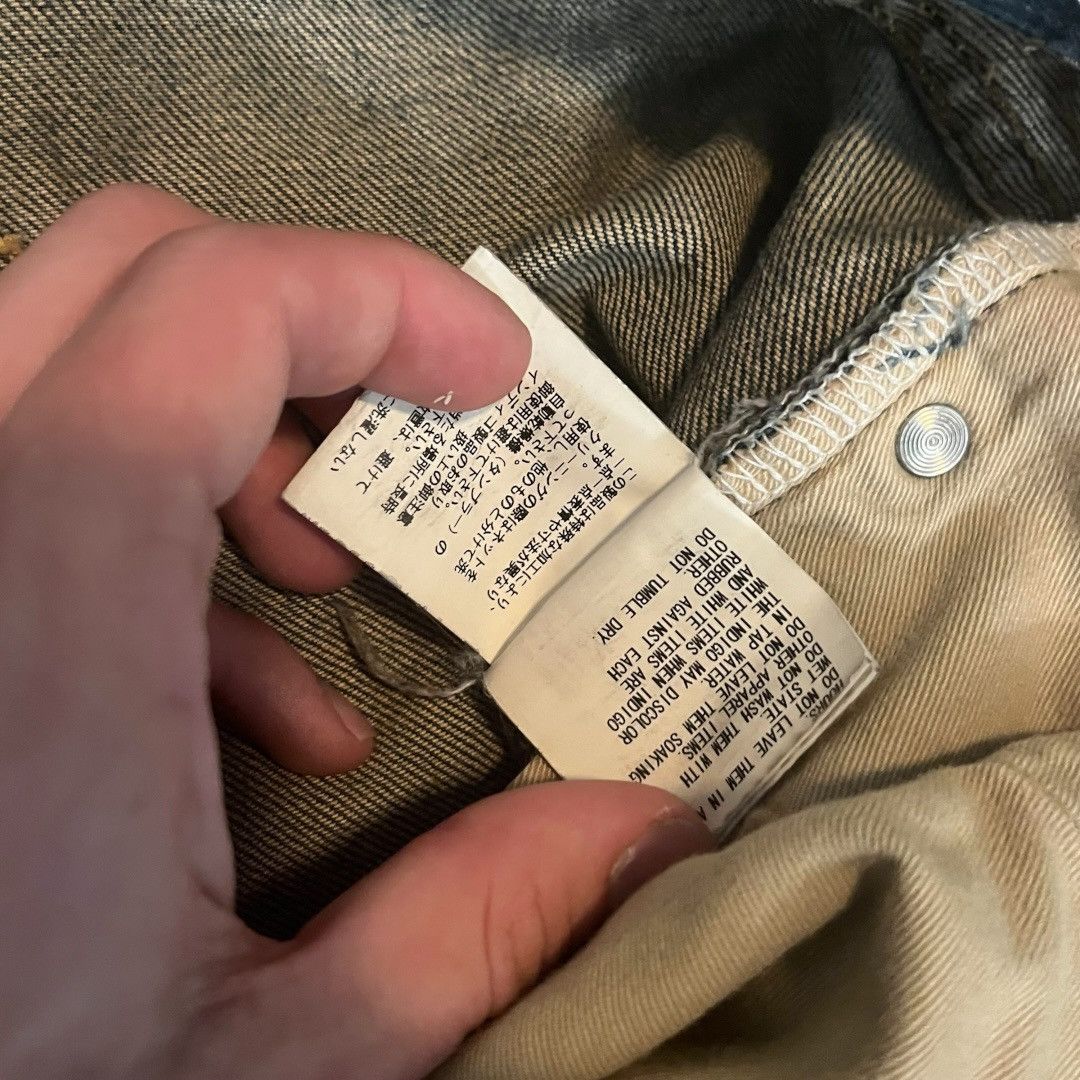 Japanese Brand × Jun Takahashi × Undercover Undercover 68 Green Yarn Denim Size 4 ZOZOTOWN Size US 32 / EU 48 - 4 Thumbnail