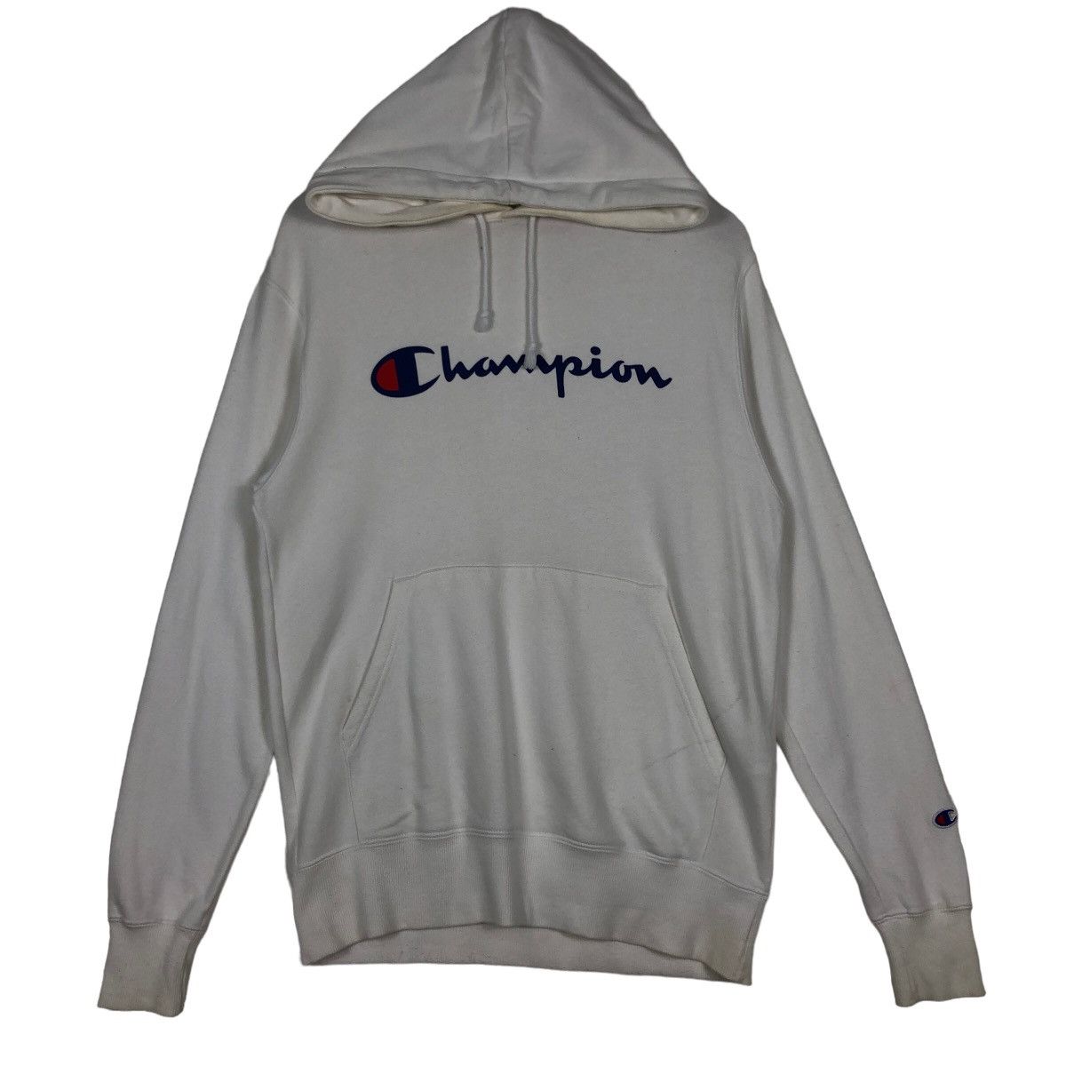 Champion 🔥90’s Vintage Champion Hoodie Pull Over Big Logo Size US M / EU 48-50 / 2 - 1 Thumbnail