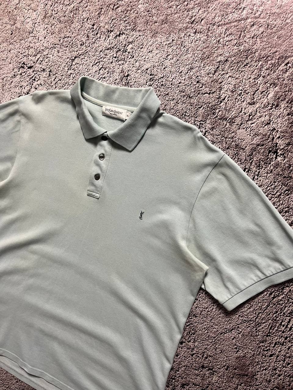 Vintage × Yves Saint Laurent Yves Saint Laurent Men's T-Shirt Polo Size XL Size US XL / EU 56 / 4 - 6 Thumbnail