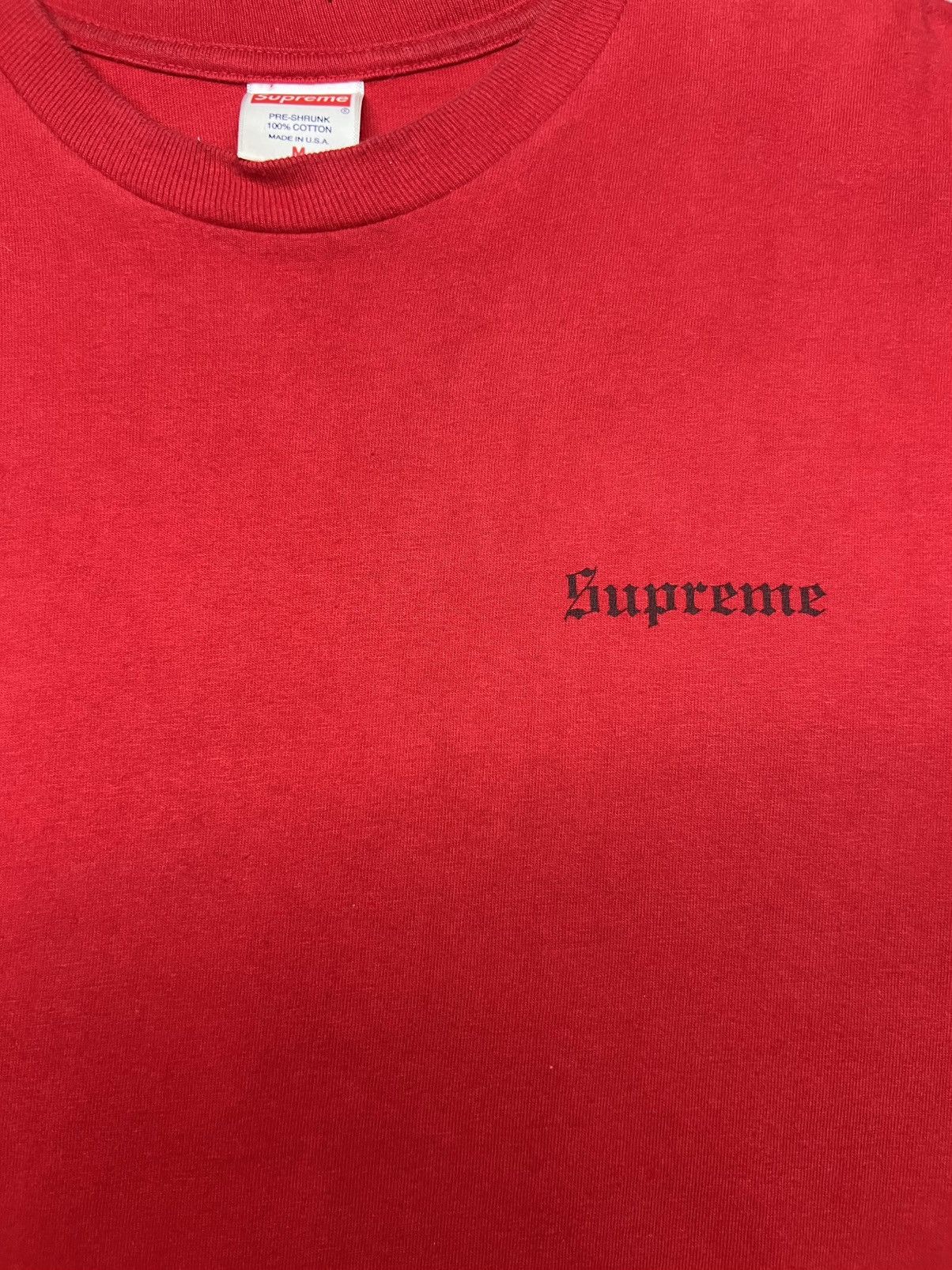 Supreme × Vintage Supreme Martin Wong Tshirt Size US M / EU 48-50 / 2 - 3 Thumbnail