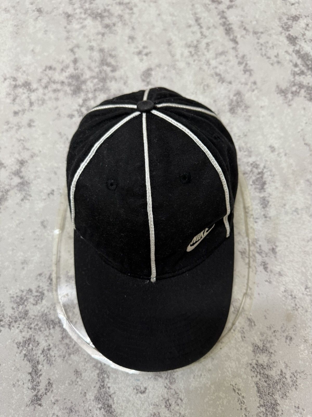 Nike Vintage 90s Nike Wafle Velcro Adjustable Cap Size ONE SIZE - 5 Thumbnail