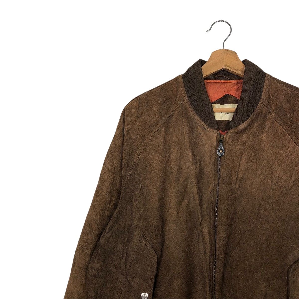 Japanese Brand 📌Vintage Leather Jacket Atelier Sab For Men Issey Miyake Size US M / EU 48-50 / 2 - 8 Thumbnail