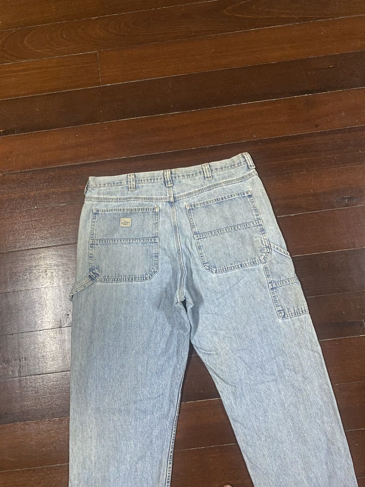 Japanese Brand VINTAGE DENIM CARPENTER DETROIT CHORE JEANS LEE DUNGAREES Size US 39 - 12 Thumbnail