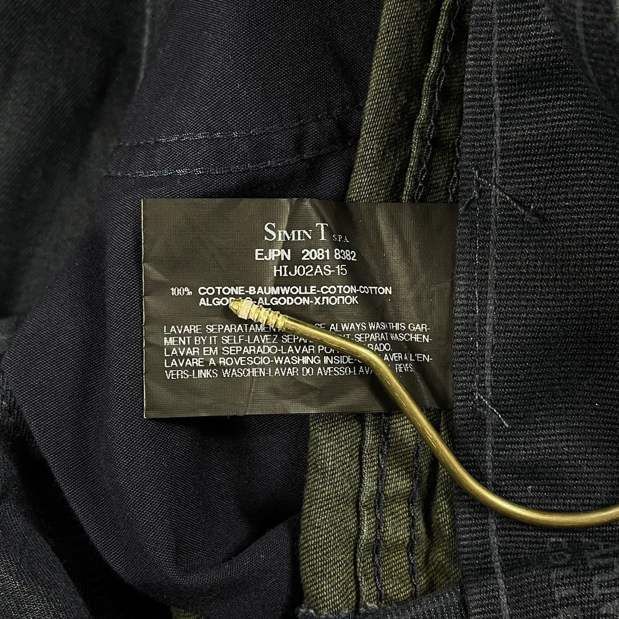 Armani × Giorgio Armani Armani Collezioni Italy Real Baggy Mettalic Logo Pants Size US 32 / EU 48 - 16 Thumbnail