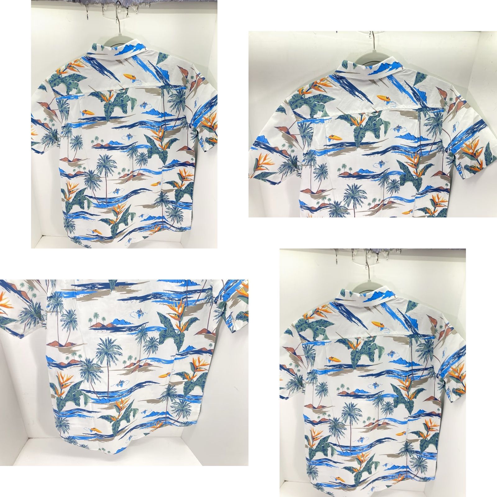 Hurley Hurley Patio Cabana Shirt Men Sz Small AOP Floral Button Short Sleeve Casual NWT Size US S / EU 44-46 / 1 - 8 Thumbnail