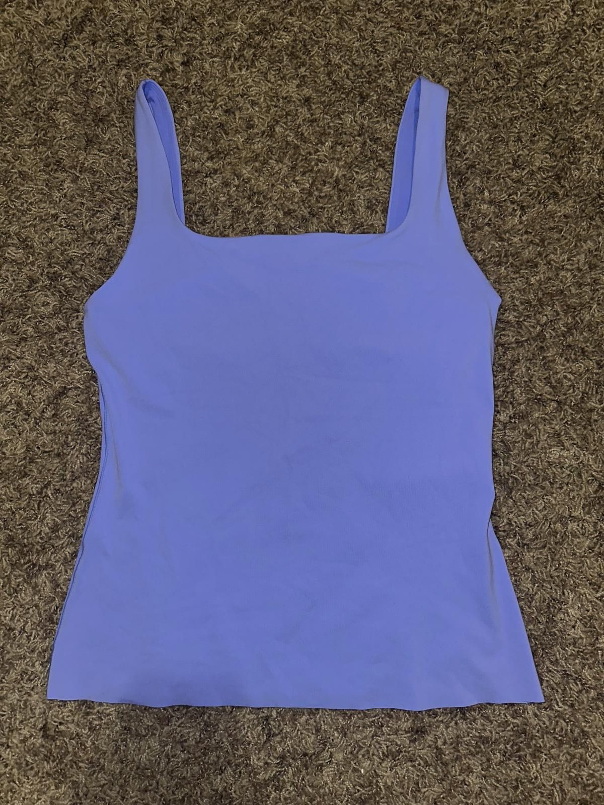 Nike Nike Women's Luxe Yoga Dri-FIT Tank Top Navy Sample Size S / US 4 / IT 40 - 1 Thumbnail