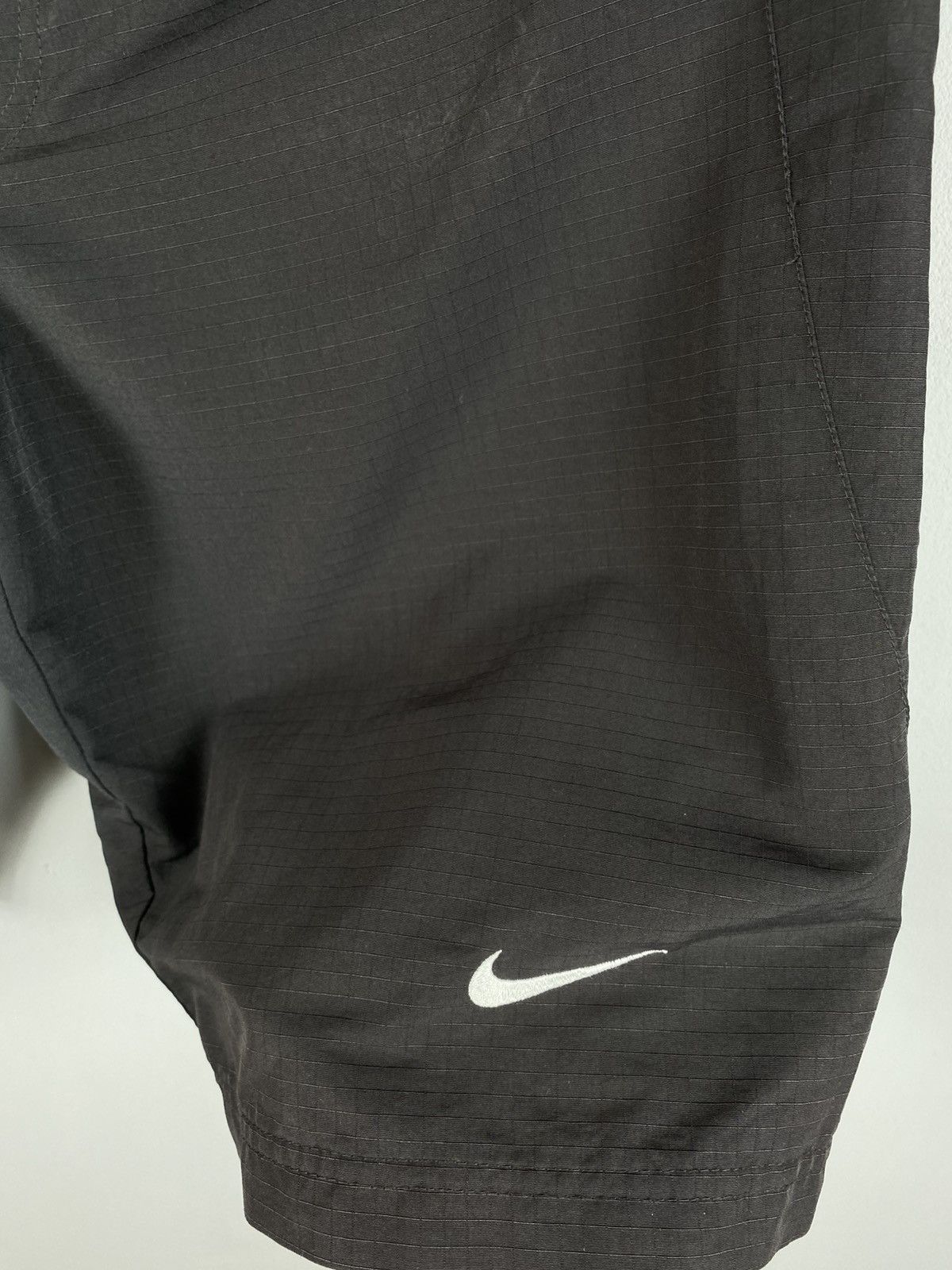 Nike × Vintage 90s Vintage Nike Mini Swoosh Shorts Mens M y2k Size US 32 / EU 48 - 4 Thumbnail