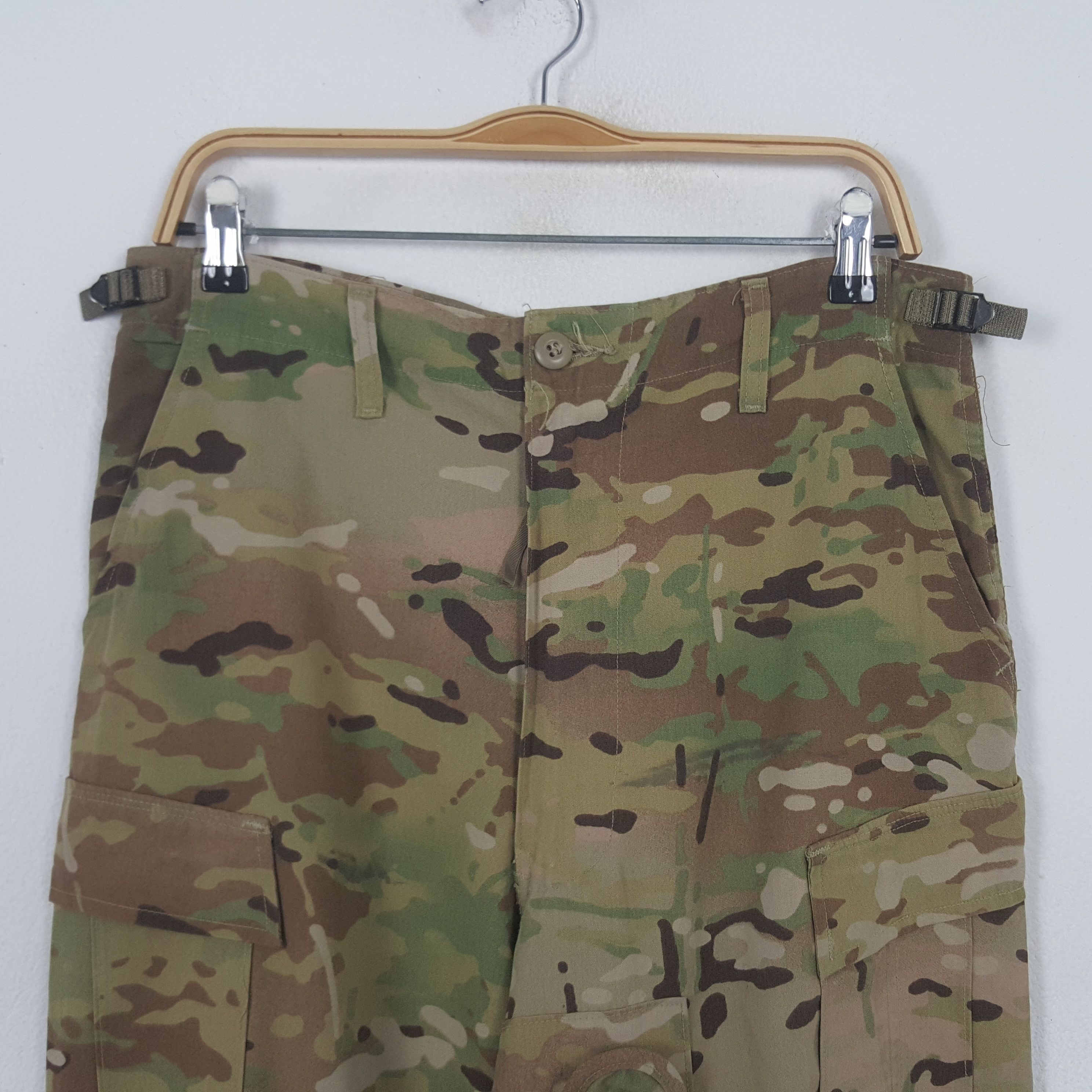 Vintage Vintage American Military Camo Style Utility Pants RR10 Size US 33 - 2 Thumbnail