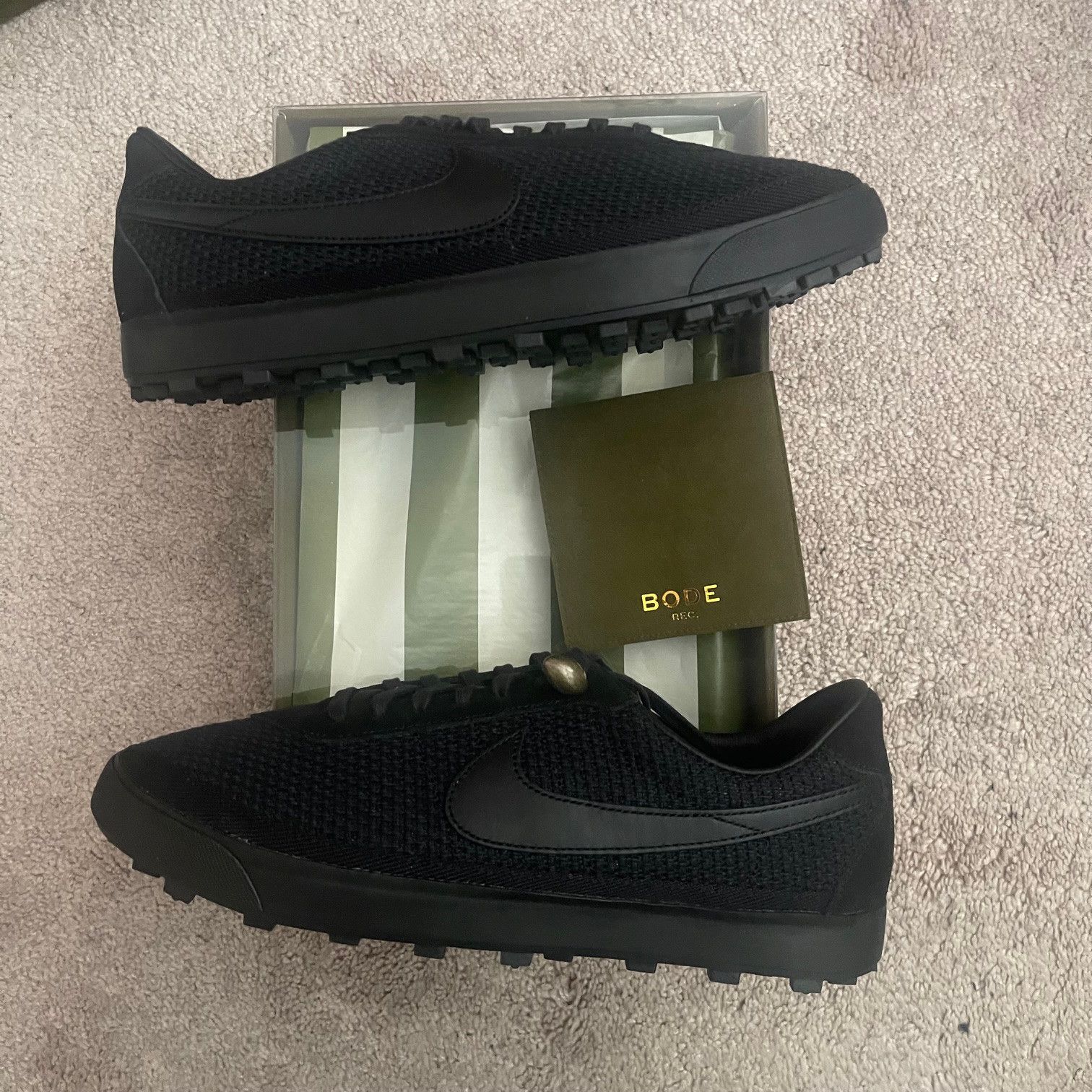Bode × Nike Bode Nike Astrograbber SP in Black Size US 9.5 / EU 42-43 - 1 Thumbnail