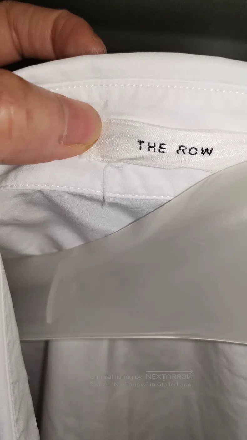 The Row The row Classic White Shirt Size S / US 4 / IT 40 - 3 Thumbnail