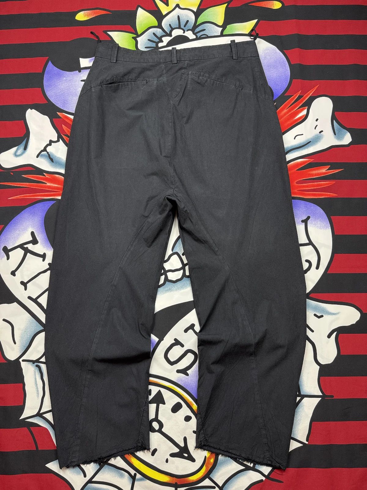 Masnada Masnada Asymmetrical avantgarde pants Luxury pants Size L Size 40" / US 18 - 5 Thumbnail