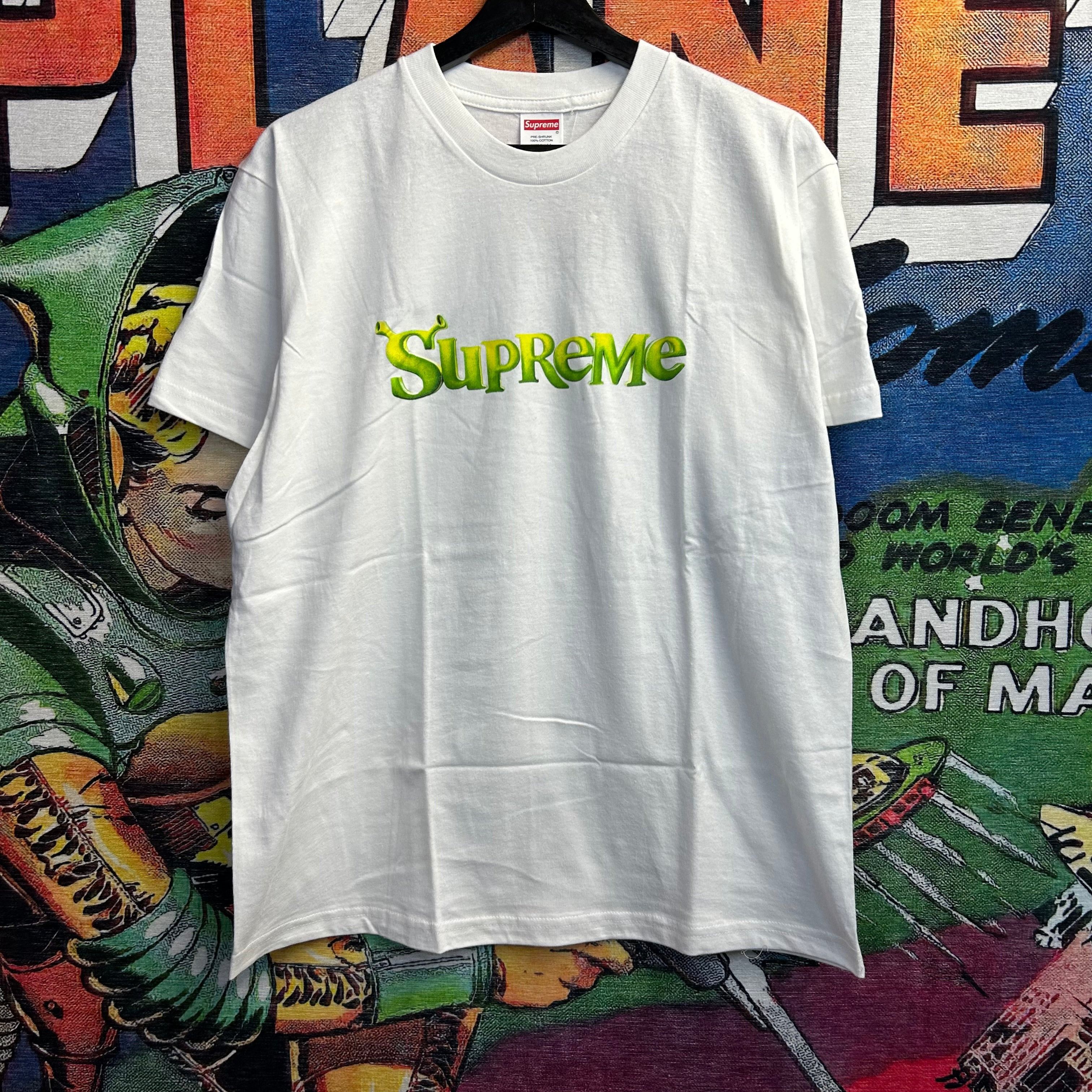 image of Brand New Supreme Shrek Tee Size Medium in White, Men's