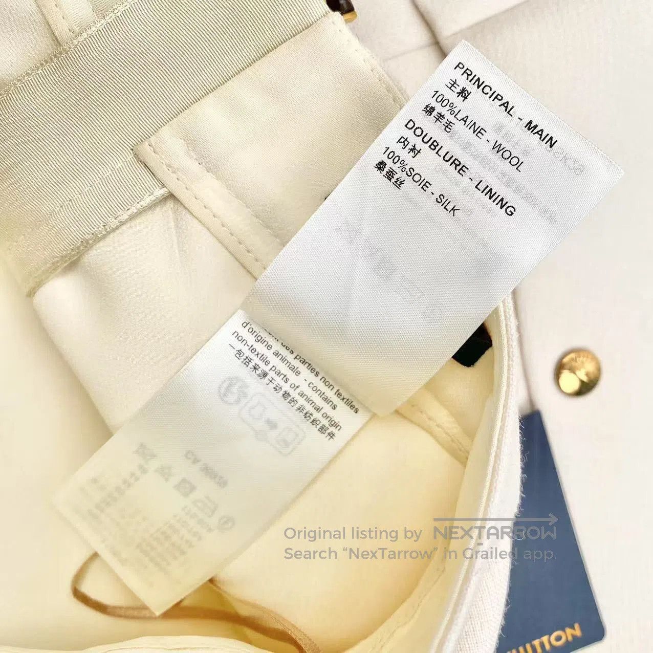 Louis Vuitton Louis Vuitton 23SS snap layered skirt| Size 42" / US 20 - 6 Thumbnail