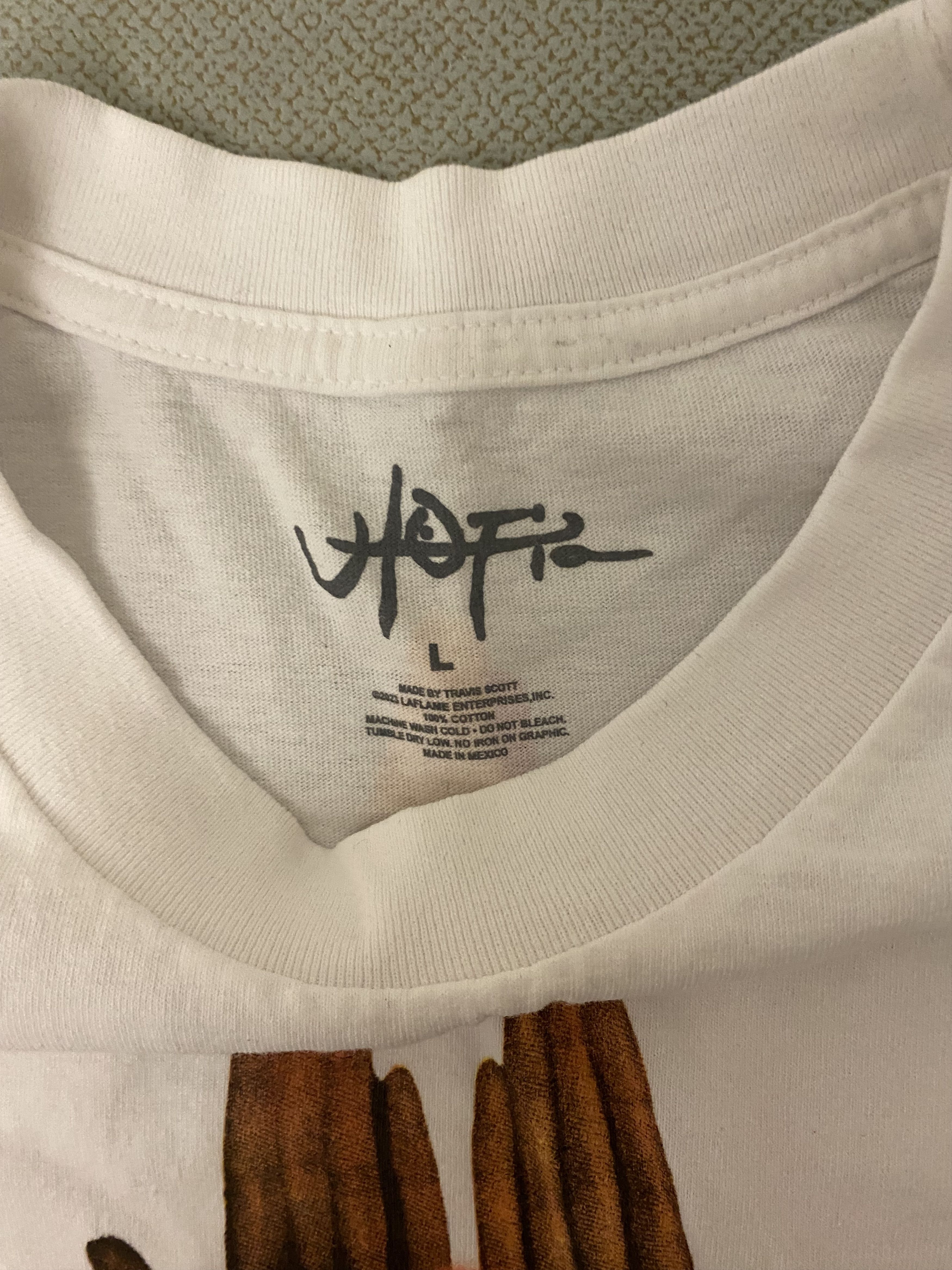 Travis Scott Unreleased Utopia Tshirt Size US L / EU 52-54 / 3 - 3 Thumbnail