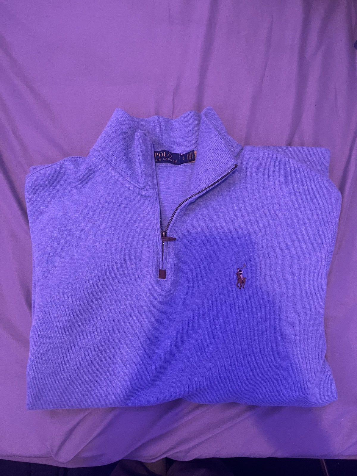 Polo Ralph Lauren Polo Ralph Lauren baby blue quarter zip Size US L / EU 52-54 / 3 - 1 Thumbnail