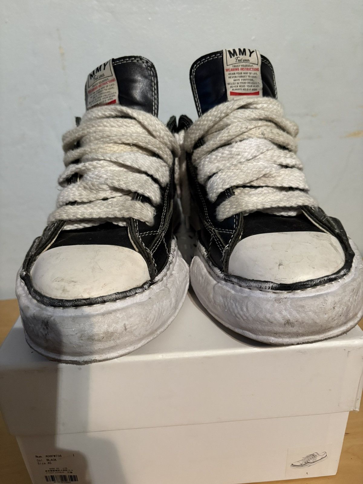 Mason Mihara Yasuhiro MMY Peterson Canvas Low Top