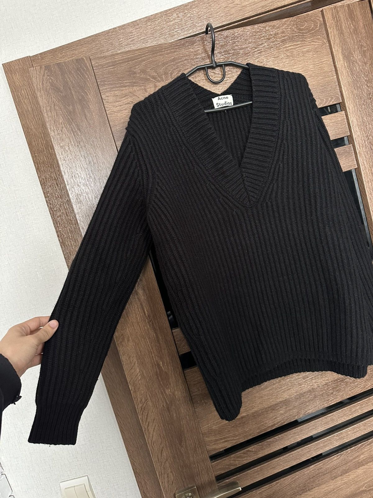 Acne Studios Acne Studios Rib Knit Wool Sweater Pullover Size M / US 6-8 / IT 42-44 - 6 Thumbnail