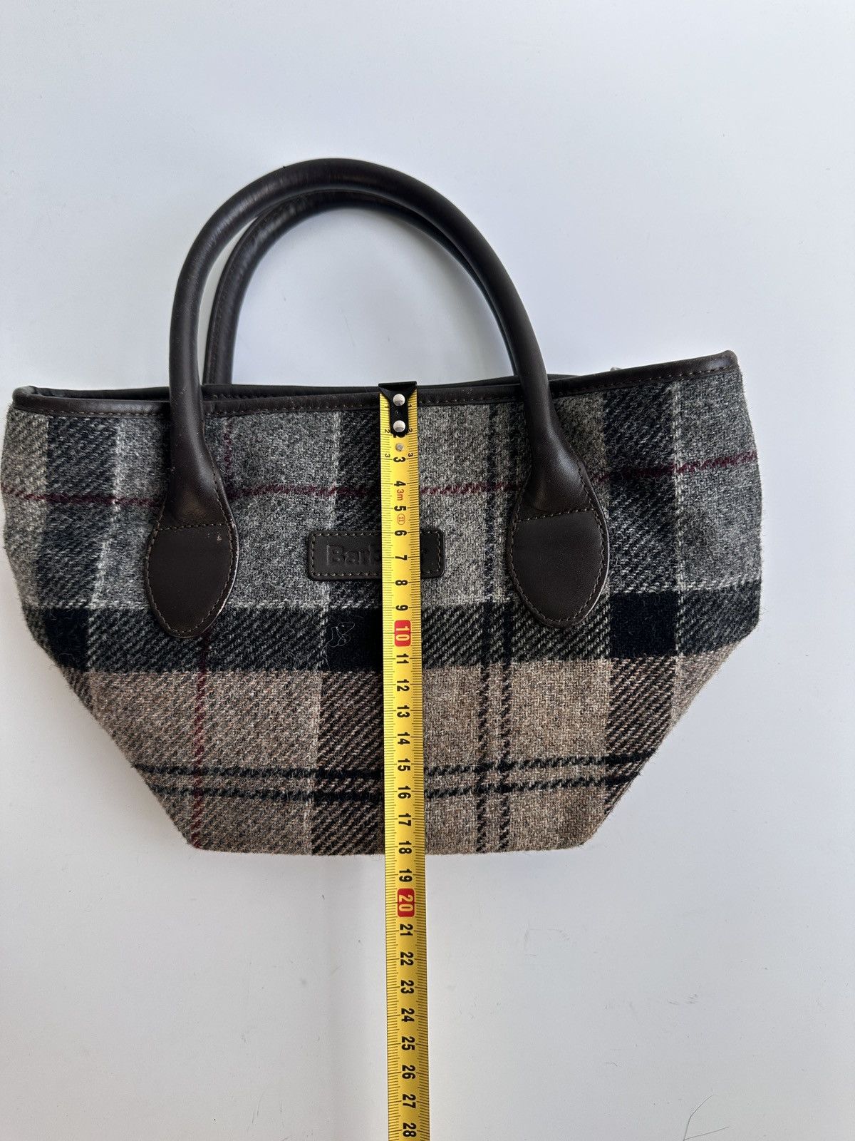 Barbour Barbour Winter Tartan Wool Tote Bag Plaid Check Handbag Size ONE SIZE - 15 Thumbnail