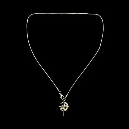Jewelry Star Cross Chain, Skeleton Cross, Abstract Star Ring Size ONE SIZE - 3 Thumbnail