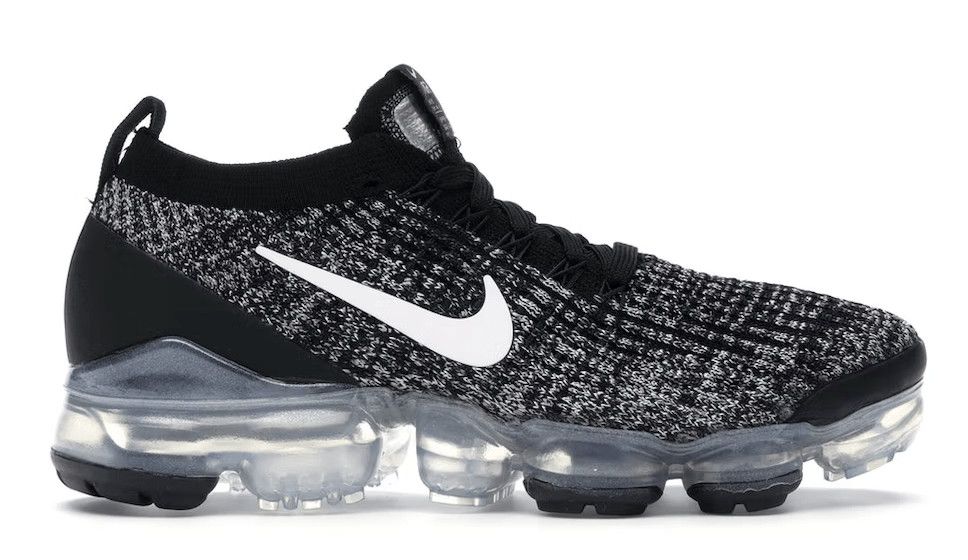 Nike Air VaporMax Flyknit 3 Oreo (W) Size US 7 / IT 37 - 1 Thumbnail