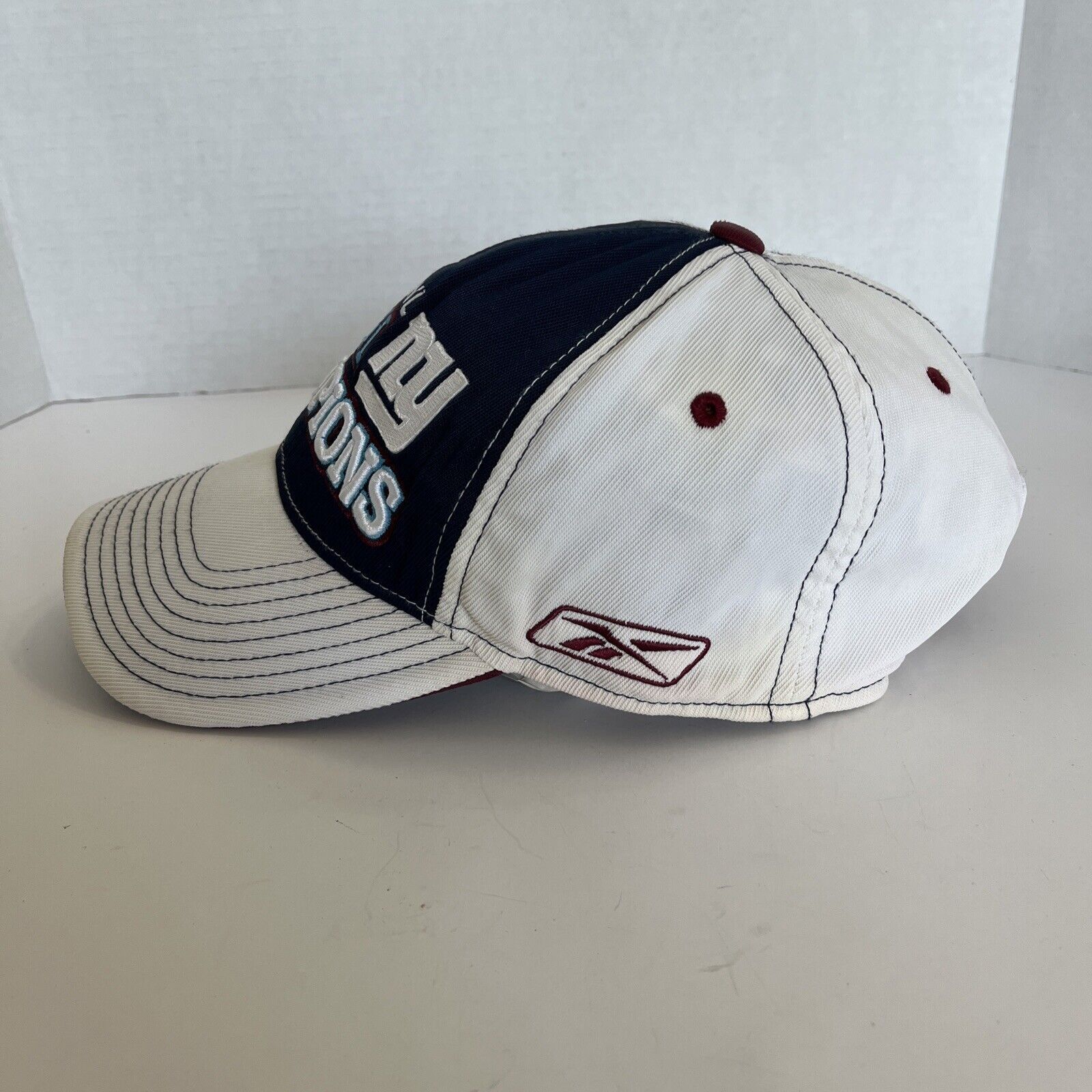 Reebok New York Giants Superbowl 42 Championship Adjustable Hat Size ONE SIZE - 2 Thumbnail