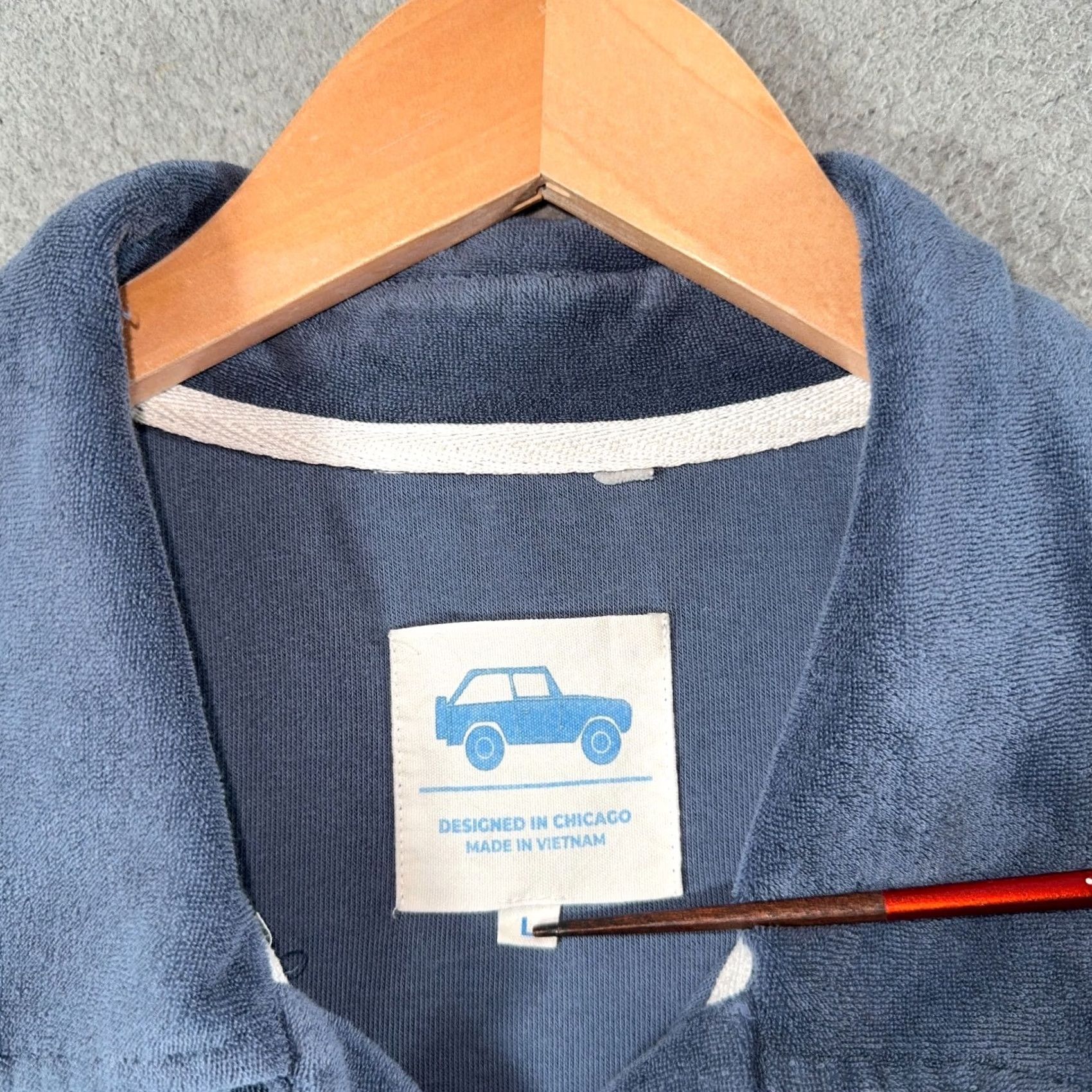 Vintage Mugsy Jeans Button-Up Shirt Mens Large Short Sleeve Beach Lounge Cabana Size US L / EU 52-54 / 3 - 3 Thumbnail