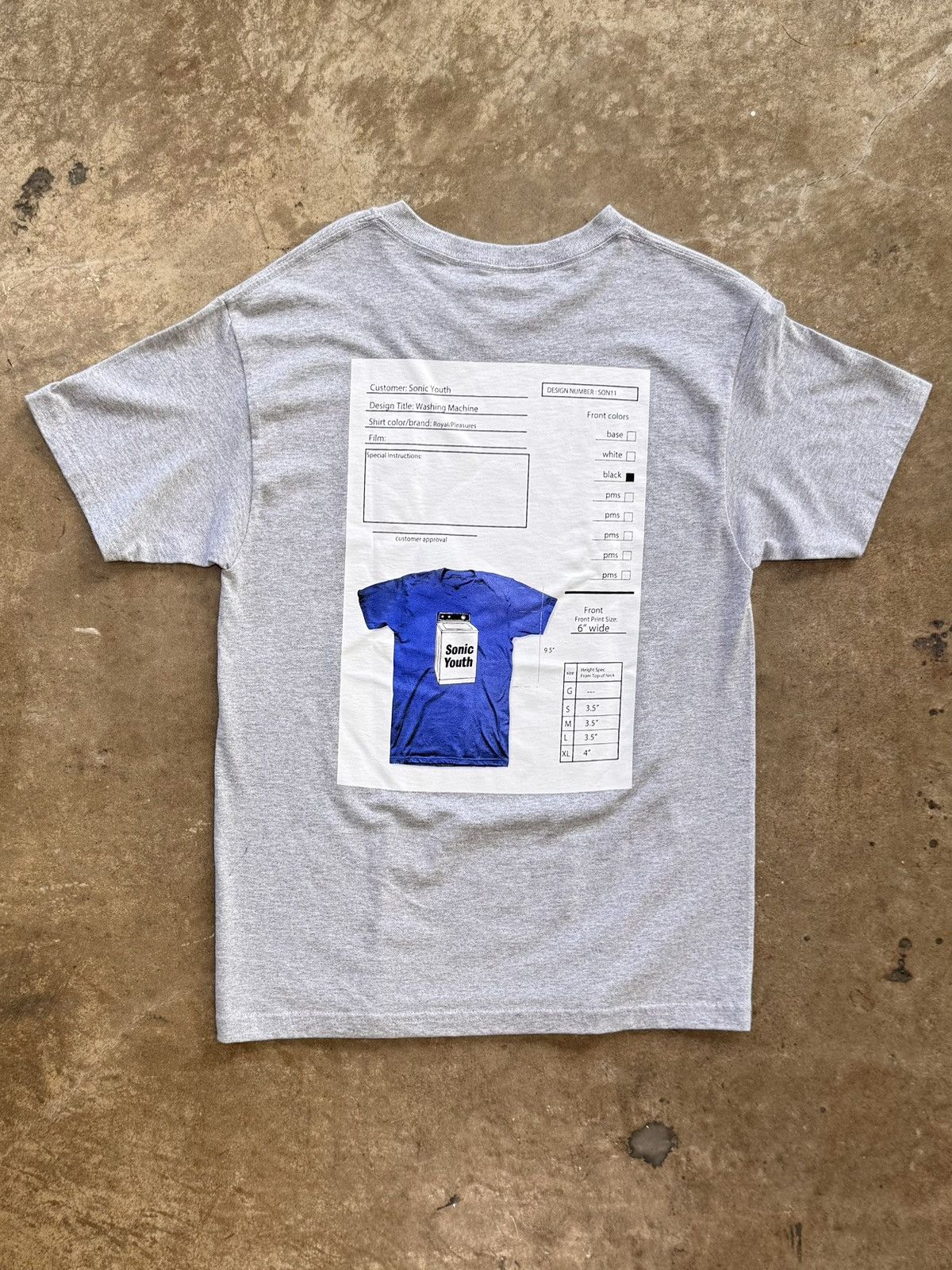 Pleasures Pleasures Sonic Youth Tech Pack Tee Medium Size US M / EU 48-50 / 2 - 5 Thumbnail