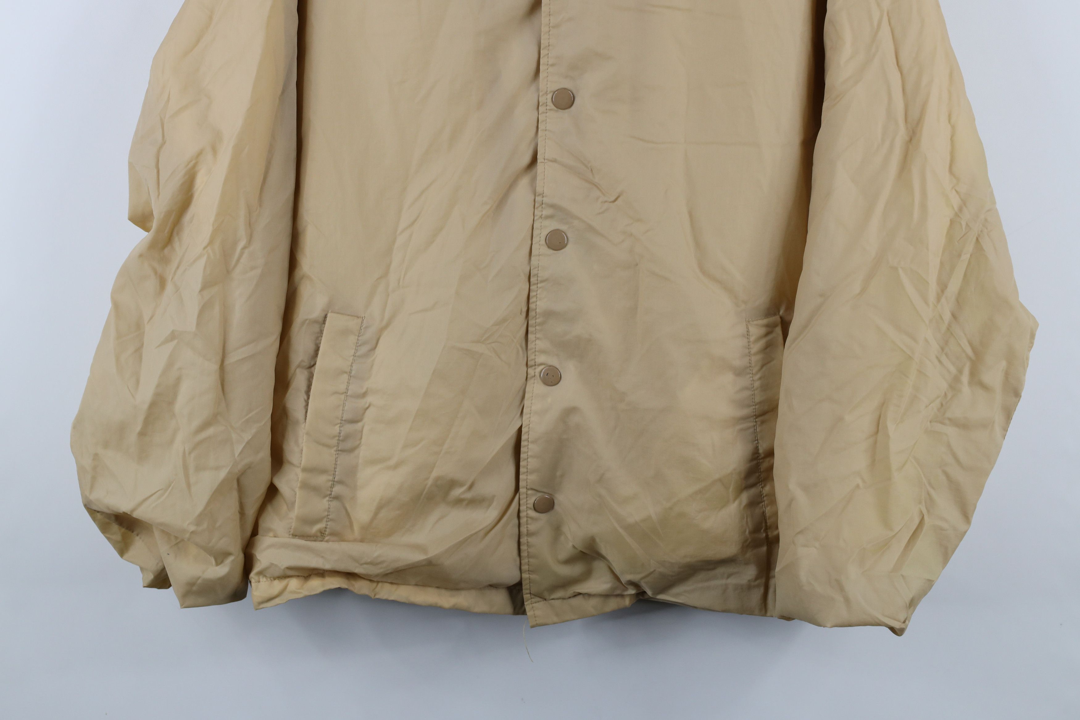 Vintage Vintage 70s Streetwear Coaches Windbreaker Jacket Beige Size US M / EU 48-50 / 2 - 3 Thumbnail