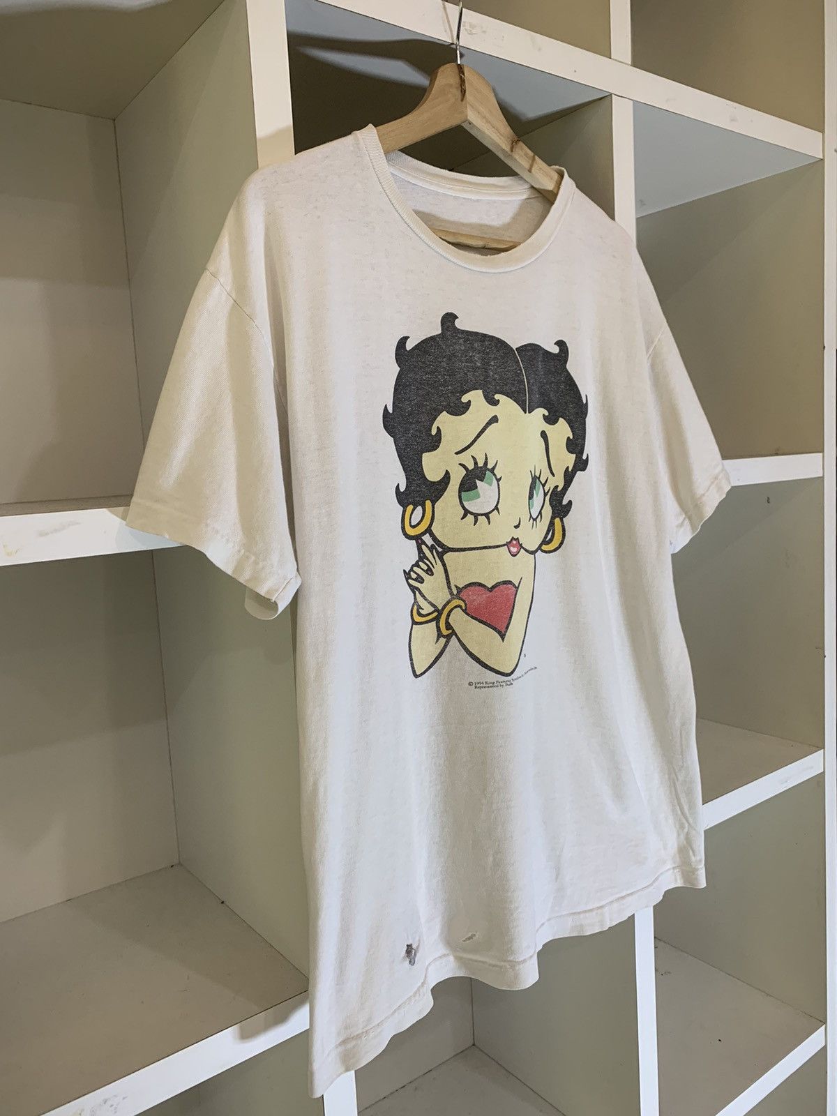 Cartoon Network Vintage 1994 Betty Boop Tee Size L / US 10 / IT 46 - 4 Thumbnail
