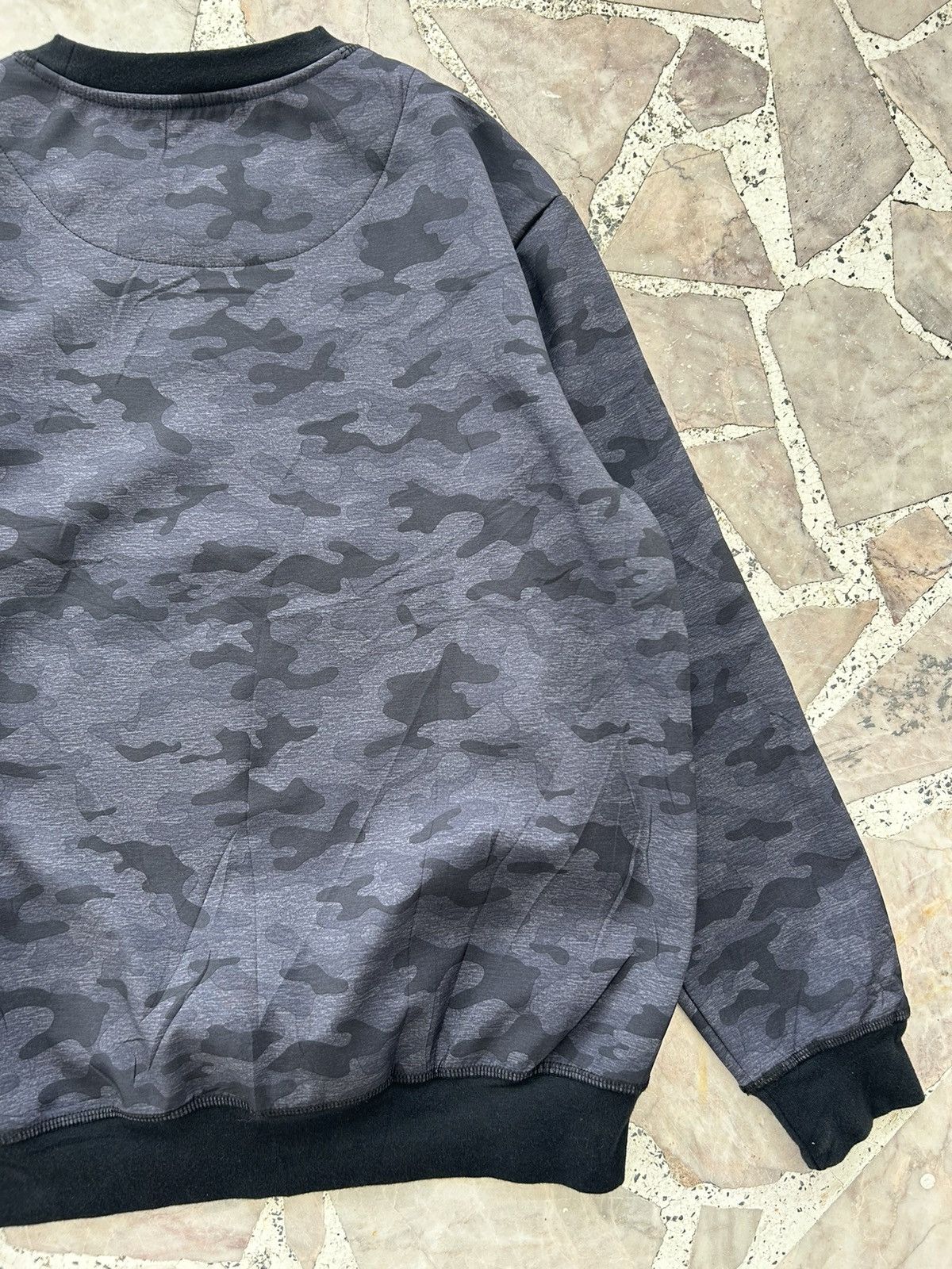 Neighborhood Neighbourhood Nylon Sweatshirt Black Camo Size US M / EU 48-50 / 2 - 13 Thumbnail