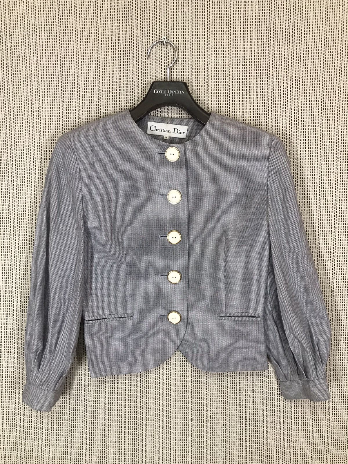Christian Dior Monsieur × Vintage ‼️VINTAGE CHRISTIAN DIOR BLAZER BIG BUTTON NICE DESIGN‼️ Size M / US 6-8 / IT 42-44 - 1 Thumbnail