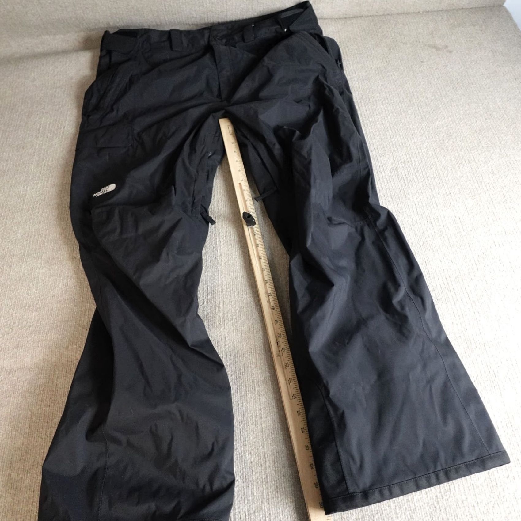 The North Face VINTAGE The North Face Pants 2XL Black NF0a5abv Mens Regular 30in Straight Zip Nylon Logo Seasonal Winter Spring Summer Travel Casual} Size US 39 - 2 Thumbnail