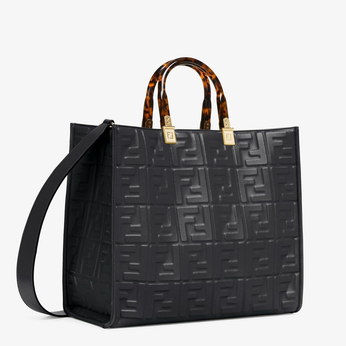 Fendi o1s1wg111025 Size: OS / Sunshine Medium Bag in Black Size ONE SIZE - 2 Thumbnail