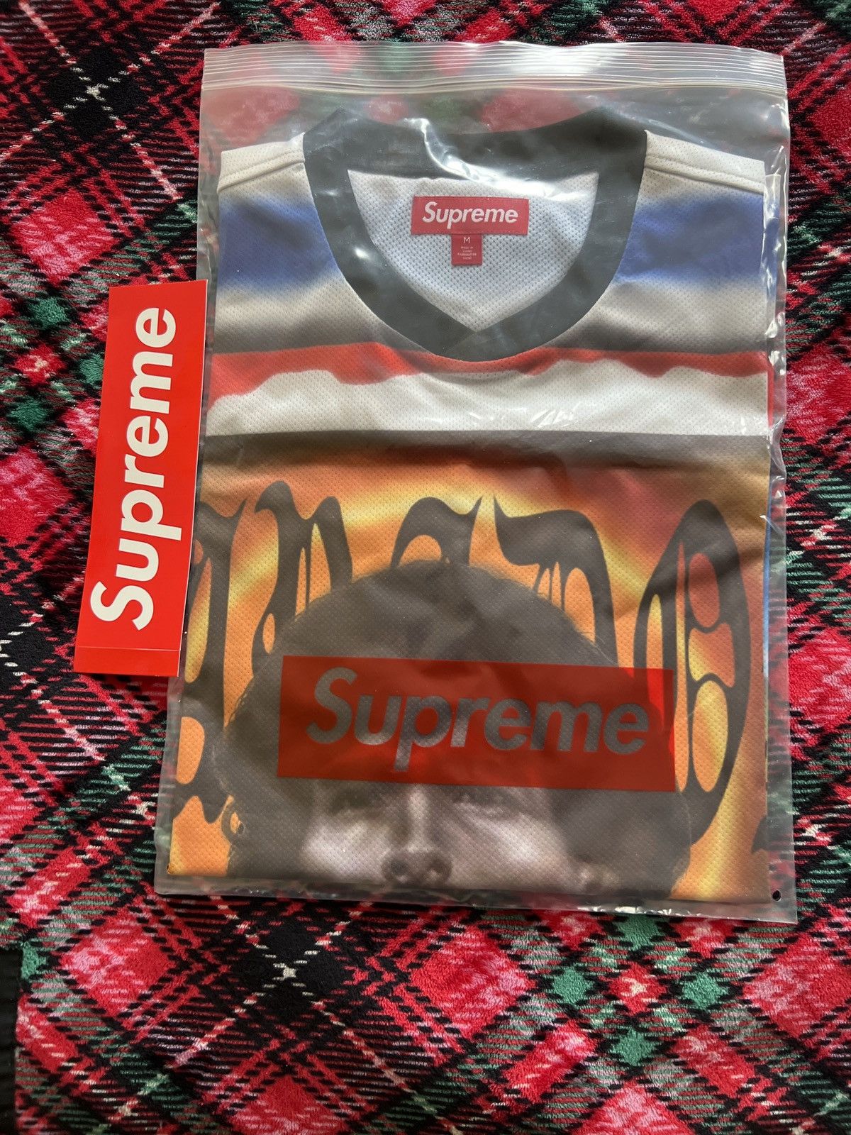 Diego Maradona × Supreme Supreme Maradona Soccer Jersey Multicolor 