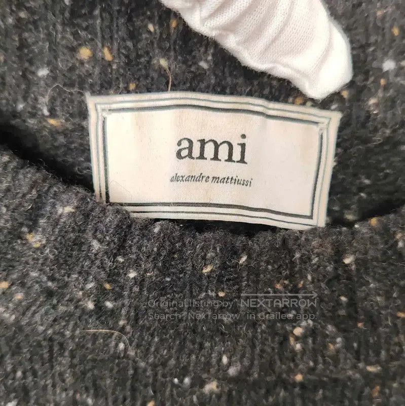 AMI AMI Black Wool Women's Pullover Sweater . Size S / US 4 / IT 40 - 3 Thumbnail