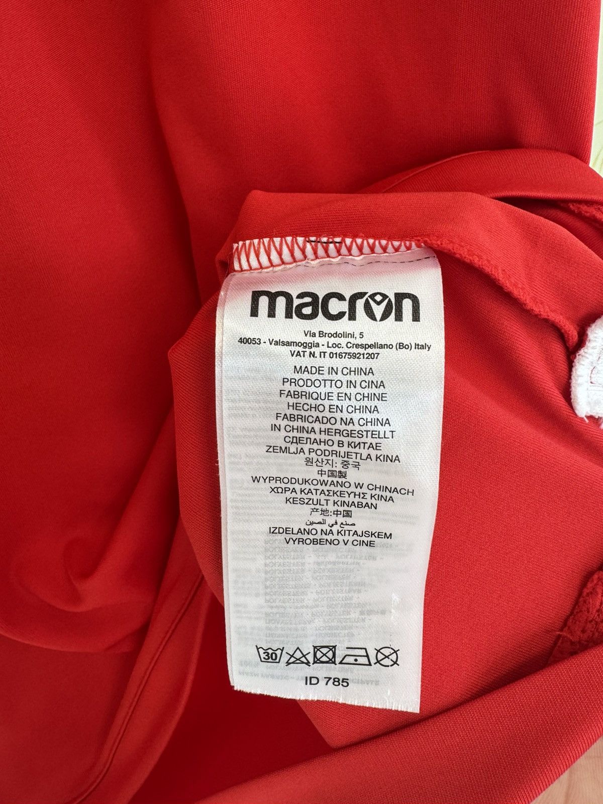 Macron Nottingham Forest 2020-2021 Home Soccer Jersey Football Kit Size US XL / EU 56 / 4 - 14 Thumbnail