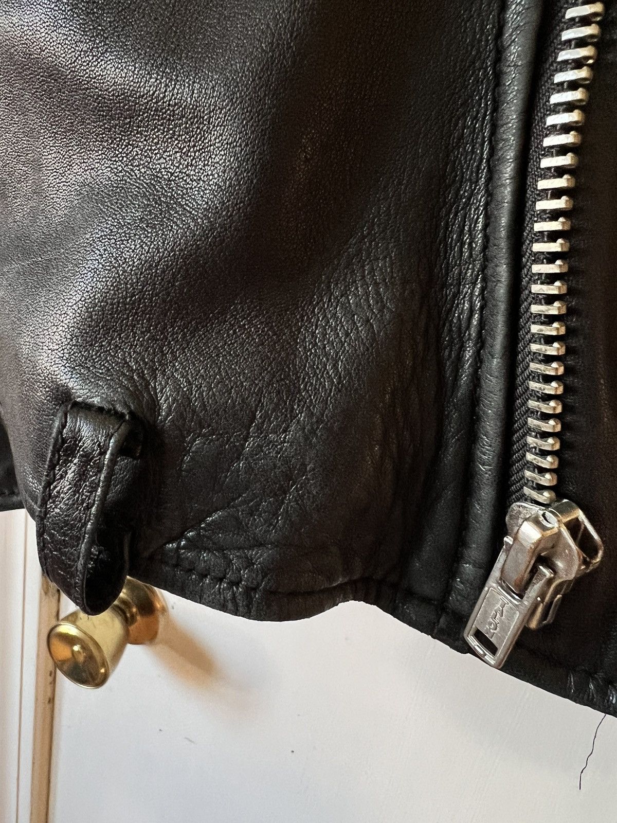 Blk Dnm Lambskin Perfecto Jacket M Leather Biker Black Kanye Size US M / EU 48-50 / 2 - 5 Thumbnail