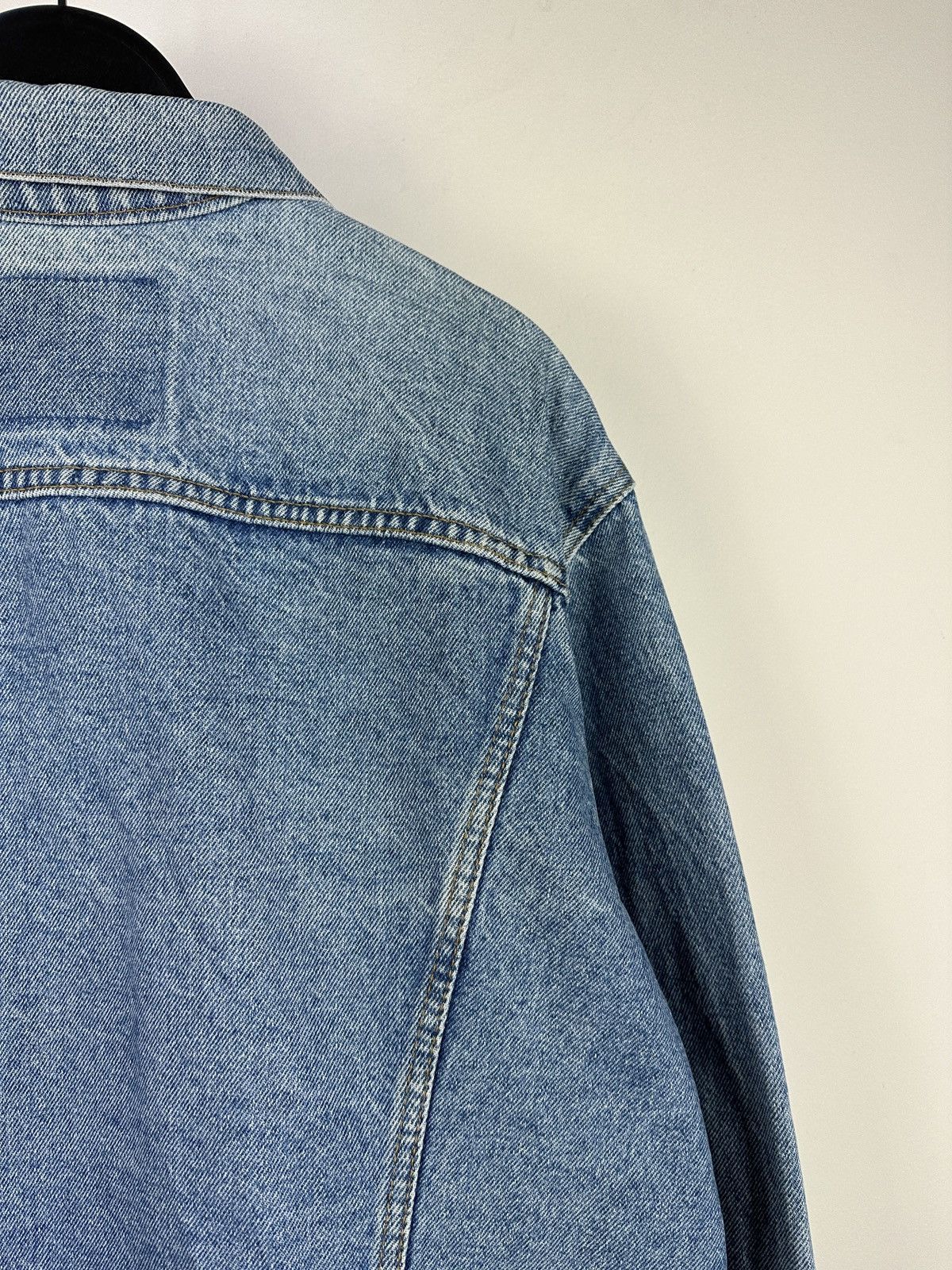 Levi's × Vintage Vintage 90’s Levi's Washed Blue Denim Trucker Jacket Size US M / EU 48-50 / 2 - 12 Thumbnail