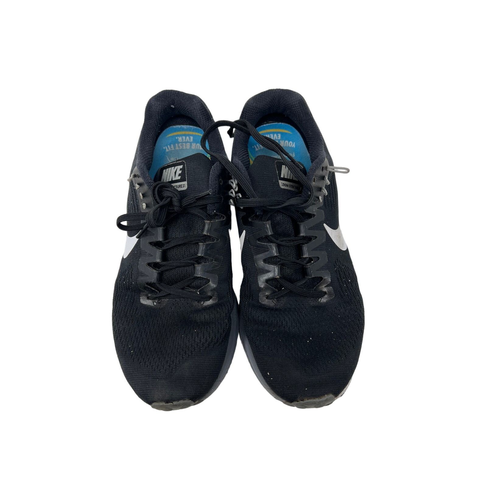 Nike Nike Air Zoom Structure 21 Black Shoes Mens 8 Size US 8 / EU 41 - 2 Thumbnail
